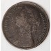 GREAT BRITAIN UK 1879 . ONE 1 PENNY . VARIETY . DOUBLE INCUSE INLINES